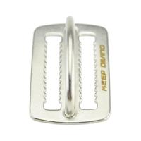 Cinturón De Peso Para Natación En Acero Inoxidable Con Guarda Cinturón De Retención De Anillo D Accesorios De Freediving - details 1