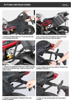 Base De Sillín Para Motocicleta Rhinowalk Sin Bolsa Lateral Instalable En La Mayoría De Las Motocicletas Sin Portarreaños - details 11