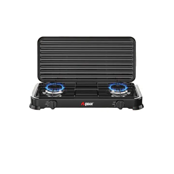 UD -  Camping gas hornillo Doble Qbak , Qbak Cocina Portatil , adaptable en butano y propano. - 1