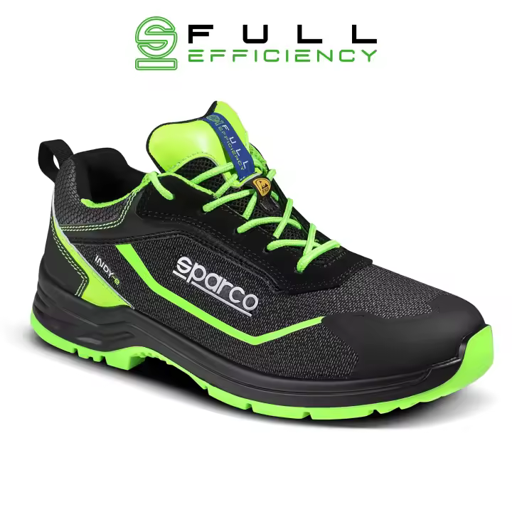 Calzado de Seguridad SPARCO INDY S3S ESD SR LG, ¡¡CONSULTAR TALLA, EN DESCRIPCIÓN, PUEDE DAR MÁS TALLA!! zapato de seguridad laboral muy cómodo y sostenible en todos sus materiales. ¡¡ consulta la guía de tallas adjunta!! - 1
