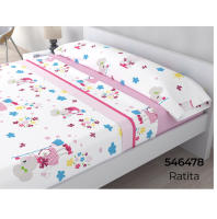 Juego de sabanas Infantil (3 piezas): sábana encimera + sábana ajustable + 1 fundas de almohadade 90x105CM  100% Poliester - details 4