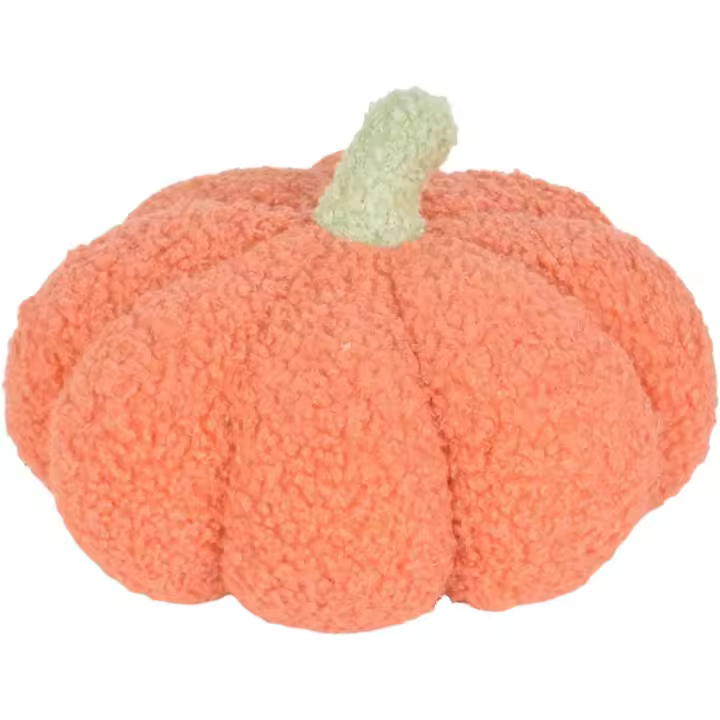 Almohada de calabaza de Halloween, almohada de peluche de calabaza 3D, almohada decorativa de calabaza, almohada decorativa de calabaza de 20 cm, almohada de peluche esponjosa - 1