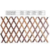 Expanding Wooden Garden Wood Pull Mesh Wall Fence Grille Garden Sub Garden Decoration Frame - details 2