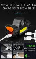 Linterna Frontal COB LED Recargable Con Imán Impermeable Para Camping Pesca Minera Luz De Escritorio Con Ángulo De Haz De 60° - details 23