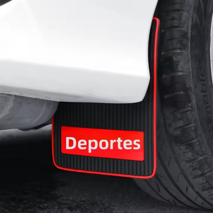 Par De Parachoques Universales Para Coches Y SUVs - Par Delantero Y Trasero Con Tornillos - Previene Barro Y Suciedad De Rally Pieza De Automóvil - 1