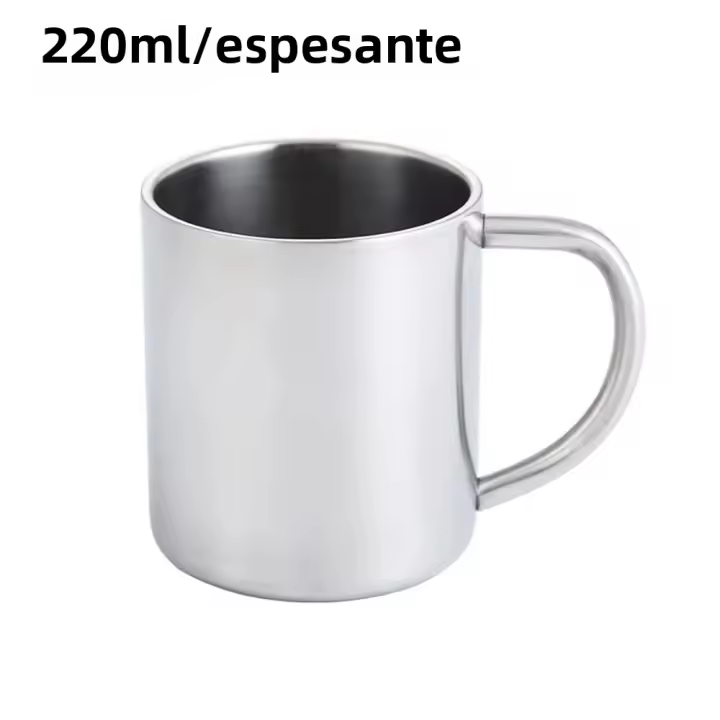 Taza De Viaje Portátil De Acero Inoxidable Tumbler Doble Capa Para Café Y Té Resistente Al Calor Y Al Frío Ecológica Y Segura - 1