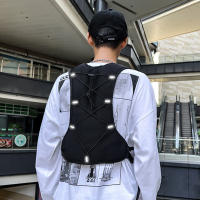 Chaleco Táctico Funcional Con Bolsillo Para Teléfono Móvil Y Almacenamiento Adicional Estilo Moda Para Ciclismo Y Correr - details 6