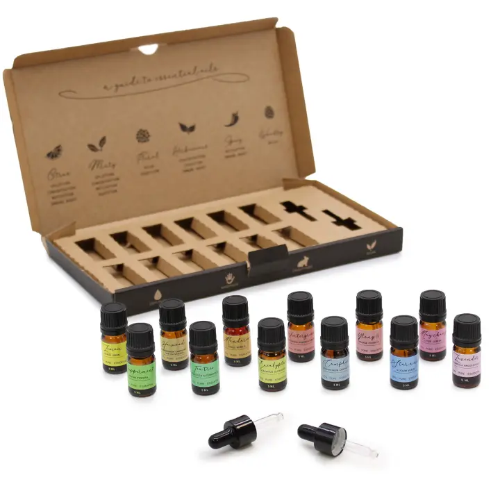 Set de Aceites Macruma Esenciales de Aromaterapia . Top 12 mejores. Tesoro Aromatico - 1