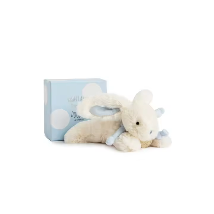 Dulce conejito azul 20 cm DouDou et Compagnie - 1