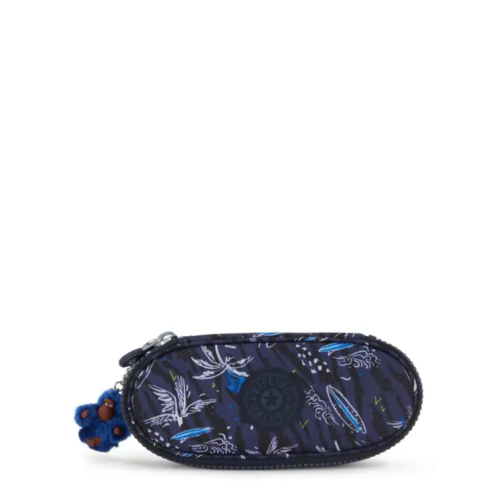 ESTUCHE KIPLING DUOBOX. CON PORTABOLIS Y COLGANTE DEL MONO DE KIPLING. - 1