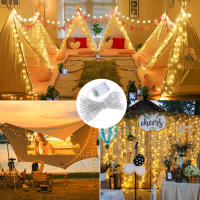Cadena De Luces Faeiry Con Batería LED Para Decoración De Fiesta De Boda Cumpleaños Y Valentine's Day 2M-10M Varias Longitudes Disponibles - details 5