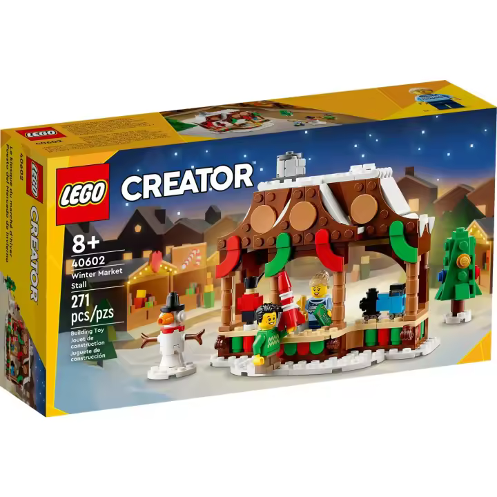 LEGO PROMO 40602: Puesto del Mercado Invernal - 1
