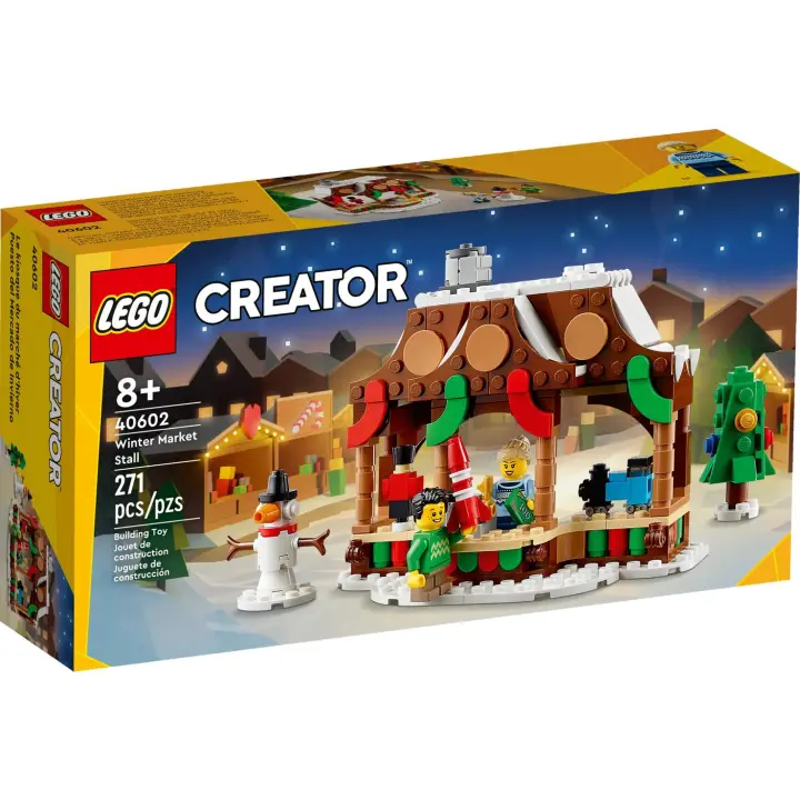LEGO PROMO 40602: Puesto del Mercado Invernal - 1