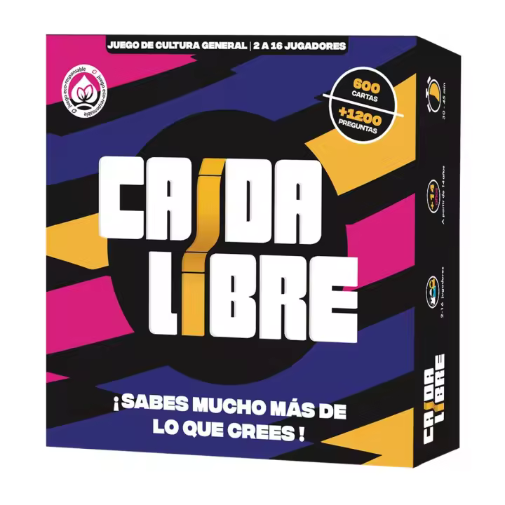 Juego de mesa caida libre edad recomendada 14 años - 1