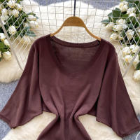 Nuevo Verano 2025 Vestido Corto De Mujer En Negro Con Manga Batwing Suave Y Elástico Estilo Bandage Casual Silueta Bodycon - details 20