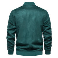 Chaqueta con cuello levantado para hombre, uniforme de béisbol informal, talla europea, ante nuevo, otoño e invierno, 2024 - details 9
