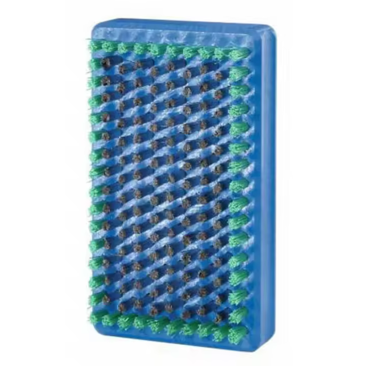 Holmenkol Cepillo Basebrushsteelmicrofinish Azul - 1