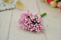 12 Pcs Flores Artificiales De Estambul Para Decoración De Boda DIY Adorno De Coronel Hilo Y Regalo De Caja De Flores Falsas Para Scrapbooking - details 7