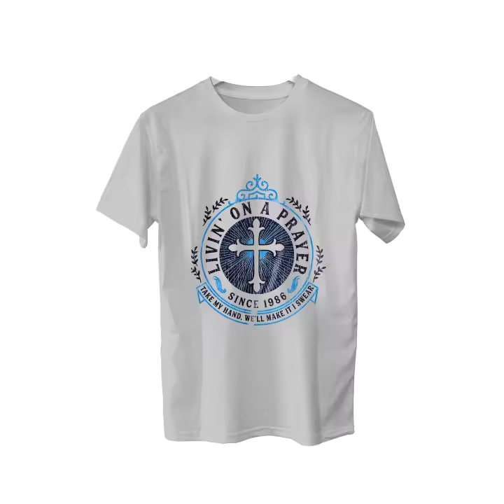 Camiseta Bon Jovi. Its my life. Livin on a prayer. Always. Musica. Rock and Roll. Varios colores. Todas las tallas. - 1