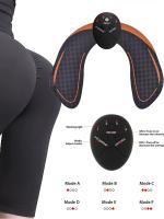 Entrenador Muscular Eléctrico Inalámbrico Para Mujer Masseur De Forma Fitness Elevador De Caderas Batería Incluida 1 Pieza - details 3