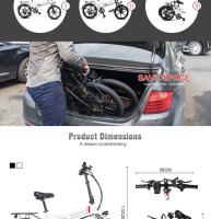 Bicicleta Moped Eléctrica Plegable Inteligente Samebike 20LVXD30, Motor de 350W, Velocidad Máxima de 35 km/h, Neumático de 20 pulgadas - details 8