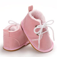 Botitas De Nieve Para Bebé Niño Y Niña Zapatos De Primera Caminata Invierno Algodón Cálido Antideslizante Suela Nuevo Nacido Zapatos Para Cuna - details 16