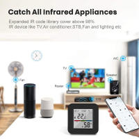 Sensor De Temperatura Y Humedad ONENUO Tuya WIFI/Zigbee Con Iluminación Inteligente Compatible Con Alexa Y Google Smart Life - details 21
