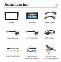 AWESAFE inalámbrico CarPlay Android Auto Radio para Toyota Rush DAIHATSU TERIOS 2006 2007 2008 2009 2010 2011 2012 2013 2014 2015 2016 coche reproductor multimedia GPS 2 din autoradio volante controles RDS Bluetooth - details 21