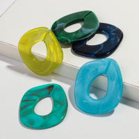 10pcs Cuentas De Acrylico En Forma De Cuadrado Grande Para Hacer Pulseras Collares Y Aretes DIY Accesorios De Joyería - details 5