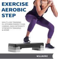 ALLINLIFE Ajustable Antideslizante Inicio Ajustable Fitness Aerobic Paso rítmico Plataforma Gimnasio Ritmo Yoga Pedal - details 11