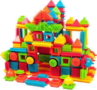 Juguetes De Bloques De Construcción DIY Para Niños Educativos Interactivos De Modelado Con Bloques Interconectables Para Niños Pequeños Asamblea Familiar - details 3