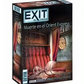 Exit 8 - Muerte en el Orient Express Escape room Juegos de mesa Devir - 1