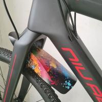 Par De Guardabarros Universales Para Bicicleta MTB Y Carretera Colores Frontal Y Trasera Accesorios De Ciclismo - details 3