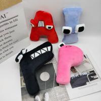 Muñeco De Peluche Alfabeto Inglés 26 Letras Juguete Suave Para Niños Y Niñas Regalo De Navidad Montessori Relleno De Algodón PP - details 14