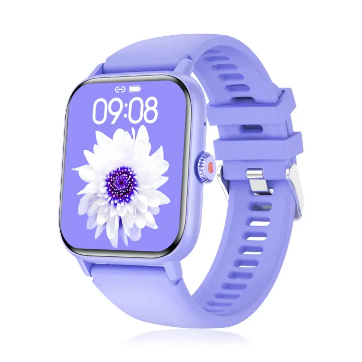DAM. Smartwatch QS13 con notificaciones de Apps, más de 100 modos deportivos, llamadas Bluetooth. Medición de glucosa, de tensión y oxígeno. 4,4x1,1x3,7cm - 1