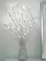 Luz De Ramas De Abeto Blanco LED Para Decoración De Navidad Y Año Nuevo Guirnalda De Luz Festiva Para Bodas Y Fiestas Luces De Navidad Para Mesa De Comedor - details 7