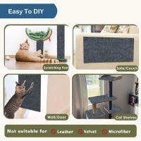 Tablero De Afilado Para Gatos Plegable Y Colgante Resistente Al Desgaste Y Al Ruido Protección Del Sofá Autoadhesivo Para Gatos Tamaño Único - details 10