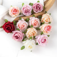 100Pcs Rosas De Seda Artificiales Para DIY Caja De Caramelo Decoración De Navidad Jardín Arco Boda Corona Accesorios - details 19