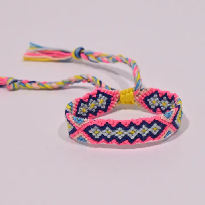 Pulsera De Amistad Bohemia Nueva 2024 Para Mujer Moda Verano Estilo Playa Étnica Tejido De Cuerda Joyería De Moda - 1