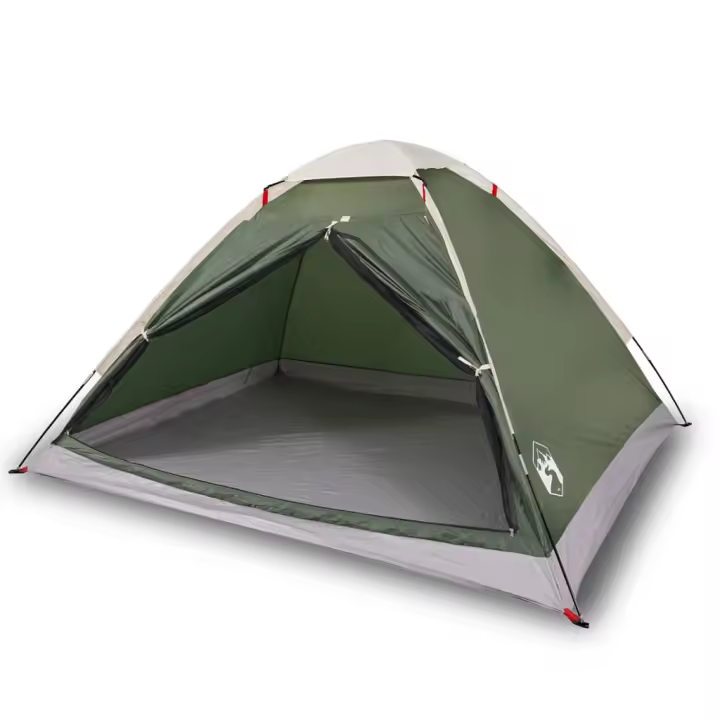 vidaXL Tienda de campaña iglú para 4 personas impermeable Color Azul,  Gris y naranja,  Verde y mas - 1