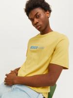 Jack & Jones Hombre camiseta algodón de 160 grs Mod JWHNEO Logo estampado moda casual informal Ref 255043 - details 5