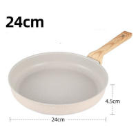 Sartén De Wok Antideslizante Para Hornear Carne Y Panqueques Cerámica No Adhiere Para Estufa De Inducción Y Gas En Casa - details 16
