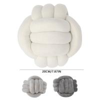Cojín Redondo De Veludo Estilo Nórdico Cálido Para Bebés Y Adultos Decoración De Dormitorio Almohada De Descanso Para Niños Y Adultos - details 2