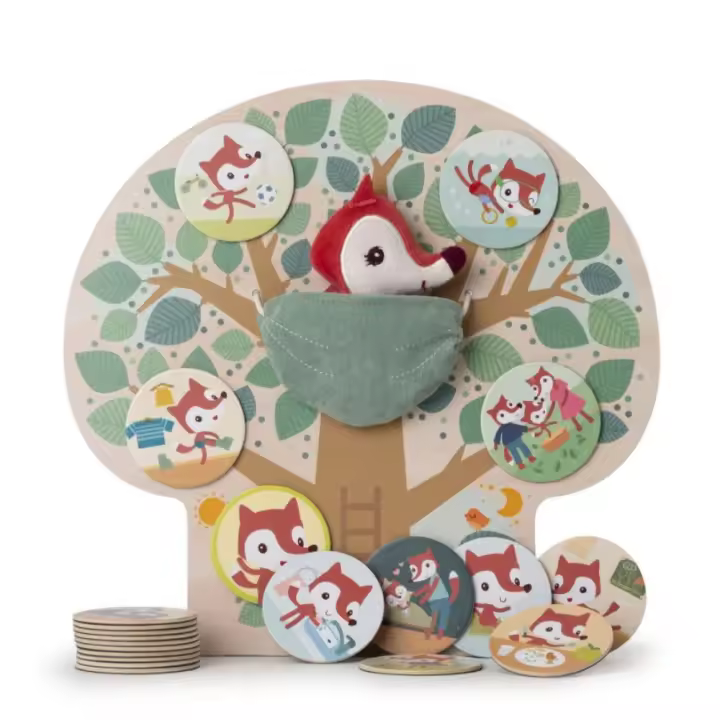 Árbol magnético "Mi día" - Alice Lilliputiens - 1