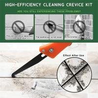 Nueva Herramienta Profesional De Reparación De Azulejos Con Gancho Y Borde Para Eliminar Polvo Y Mortero Antiguo Herramienta De Construcción De Acero Para Limpieza Y Reparación - details 2