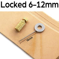 Herramientas De Costura De Cuero QJH Set De 6 Piezas Herramienta De Posicionamiento De Agujas Para Costura Manual Fijador De Costura - details 7