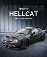 Modelo De Coche De Acción Maisto Dodge Challenger SRT Hellcat Redeye 1:24 Escala Metal Para Coleccionistas Y Decoración De Escritorio - details 0
