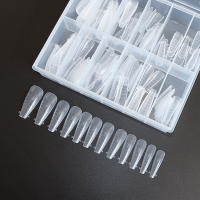 120pcs/box Tiras De Extensión De Uñas Acrílicas Completo Falso Nariz De Building Gel Herramientas De Arte De Uñas Forma Dual Moldes De Extensión De Uñas - details 5