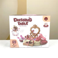 Mini Tocador Infantil con Espejo y Secador de Cabello - Regalo Ideal para Cumpleaños de Princesas - details 8