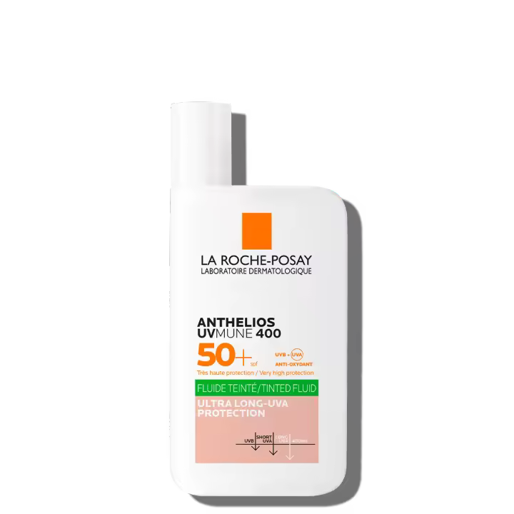 Anthelios UVMUNE 400 Oil Control Fluido con Color Sin Perfume SPF50+ 50 ml - 1
